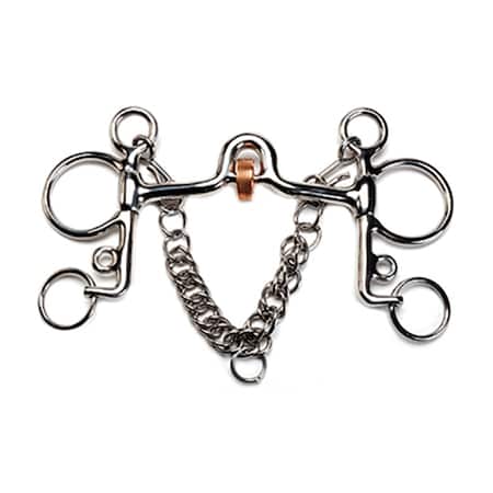 Jacks Imports English Pelham Roller Mouth Bit 1706